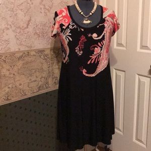 Liz Claiborne polyester spandex dress